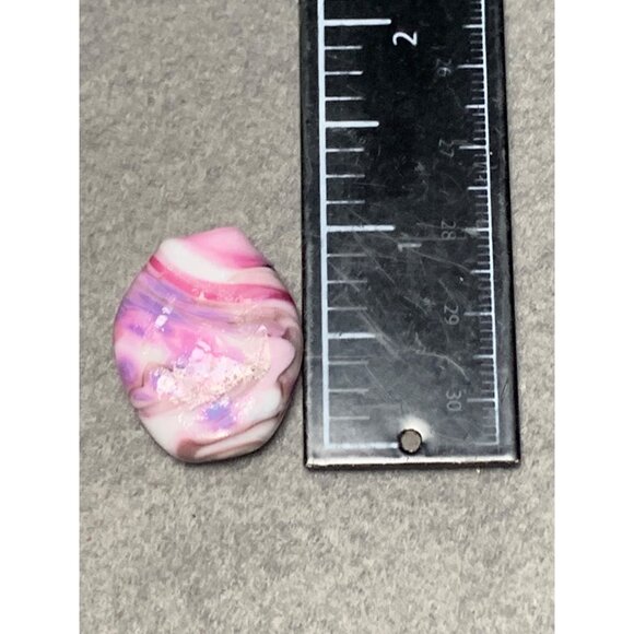 Handmade Colorful Swirled Lampwork Glass Beads - Picture 7 of 8